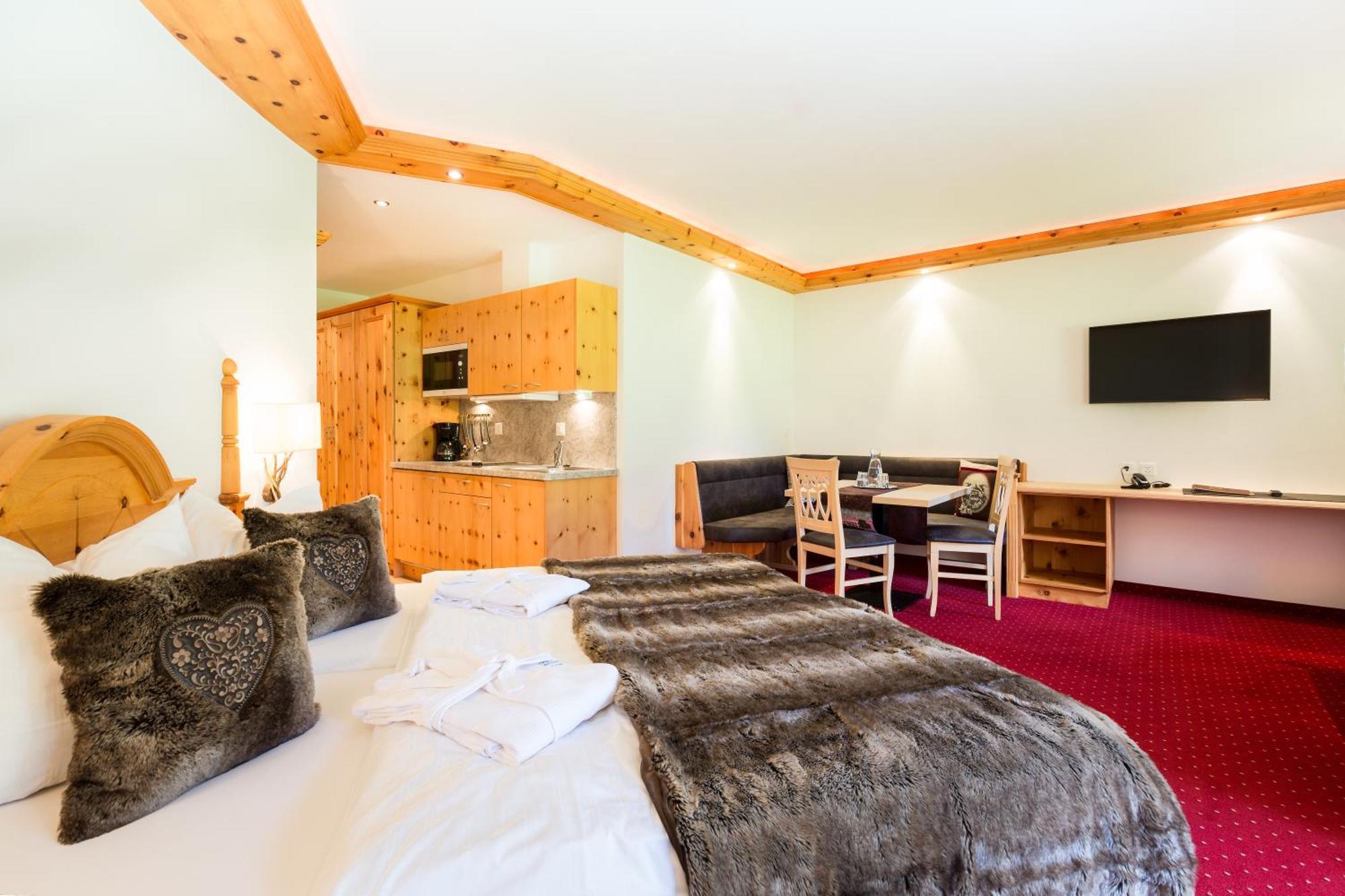 Chasa Castello Relax & Spa Samnaun Chambre photo